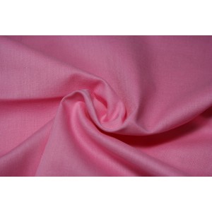 10cm Baumwollstoff uni (Standardqualität) rosa (Grundpreis € 8,00/m)